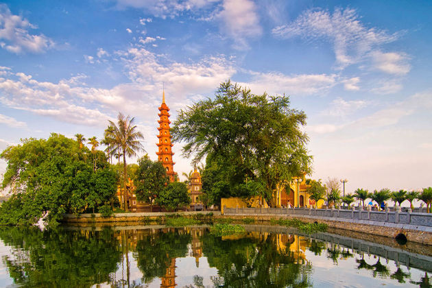 Tran Quoc Pagoda in Ha Noi, Tours, Cozy Vietnam Travel