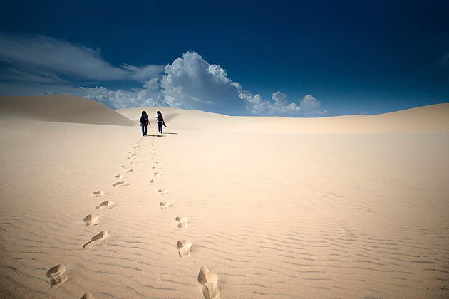 White Sand Dunes, Mui Ne Travel, Vietnam Cozy Travel