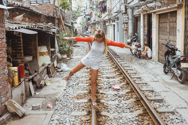Hanoi Train Street – Experience the Life beside the Tracks