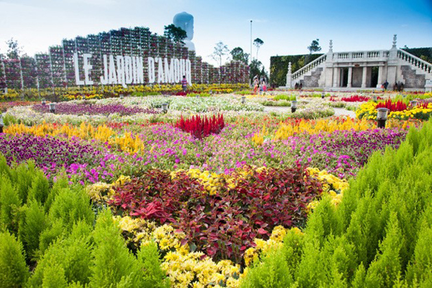 Le Jardin D’Amour Garden in Ba Na Hills, Da Nang, Tours, Da Nang, Cozy Vietnam Travel