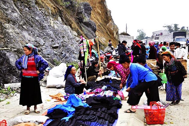 Market in Quyet Tien Commune in Ha Giang, Travel, Cozy Vietnam Travel