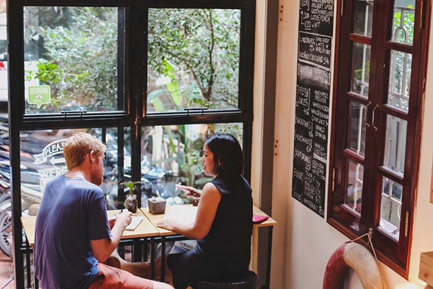 Spacebar Coffee in Hanoi, Cozy Vietnam Travel