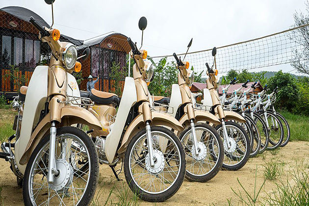 Motorbike For Rent, Co To Island, Cozy Travel Vietnam