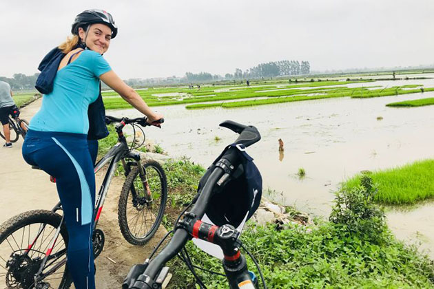 Cycling in Tam Coc Ninh Binh 2, Cozy Vietnam Travel