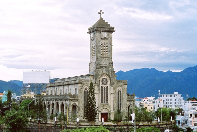 Nha Trang Cathedral, Cozy Vietnam Travel