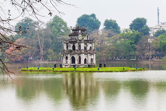 Hoan Kiem Lake, Hanoi Old Quarter, Vietnam Tours, Cozy Vietnam Travel