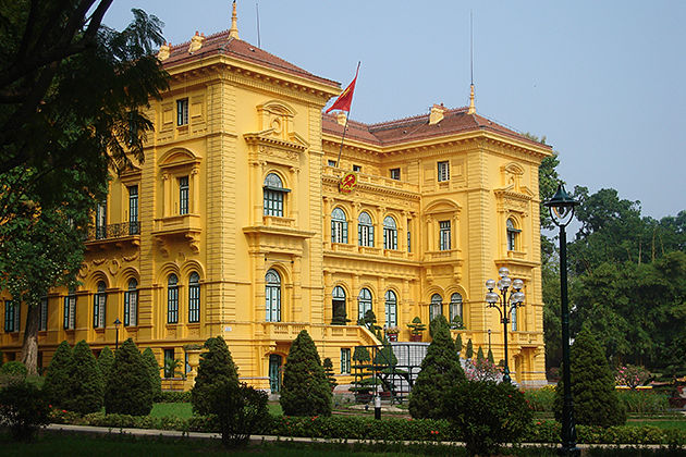Presidential Palace, Hanoi City Tours, Vietnam Cozy Travel