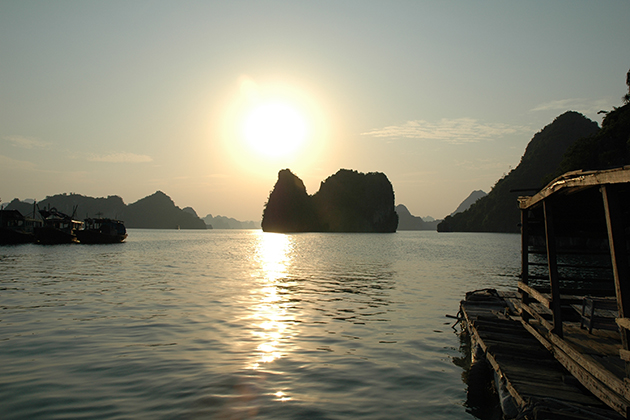 Halong Bay Sunset, Cozy Vietnam Travel