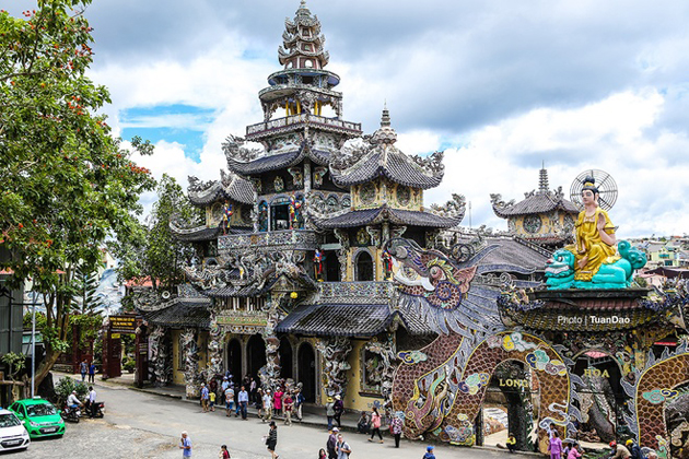 Linh Phuoc Pagoda, Da Lat City Tours, Da Lat Travel, Cozy Vietnam Travel