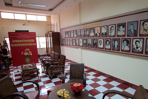 the secret headquarter of vietcong in saigon
