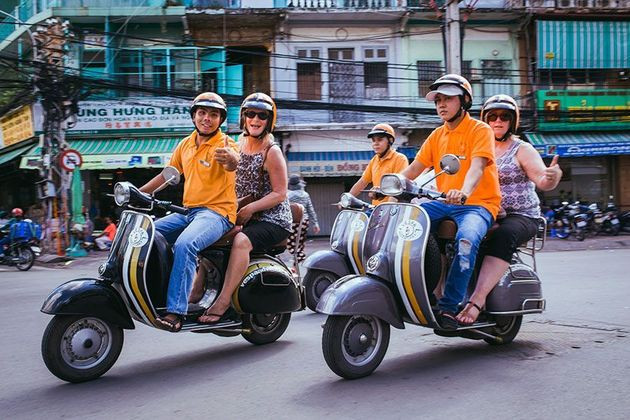 Vespa Tour Saigon, Saigon City Tours, Cozy Vietnam Travel