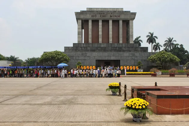 Ho Chi Minh Mausoleum, Ba Dinh Square, Hanoi