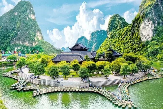 Trang An boat dock and pier, Ninh Binh