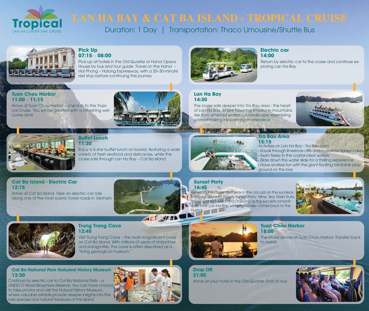 Tropical Cruise, Lan Ha Bay and Cat Ba Island