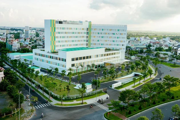 Vinmec International Hospital exterior, Hanoi